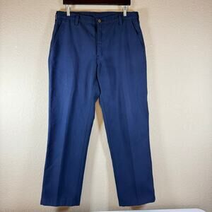 Workrite FR Flame Resistant Pants Mens 36x31 Blue NOMEX Aramid 402NX75NB